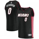 Camiseta Josh Richardson 0 Miami Heat Icon Edition Negro Hombre